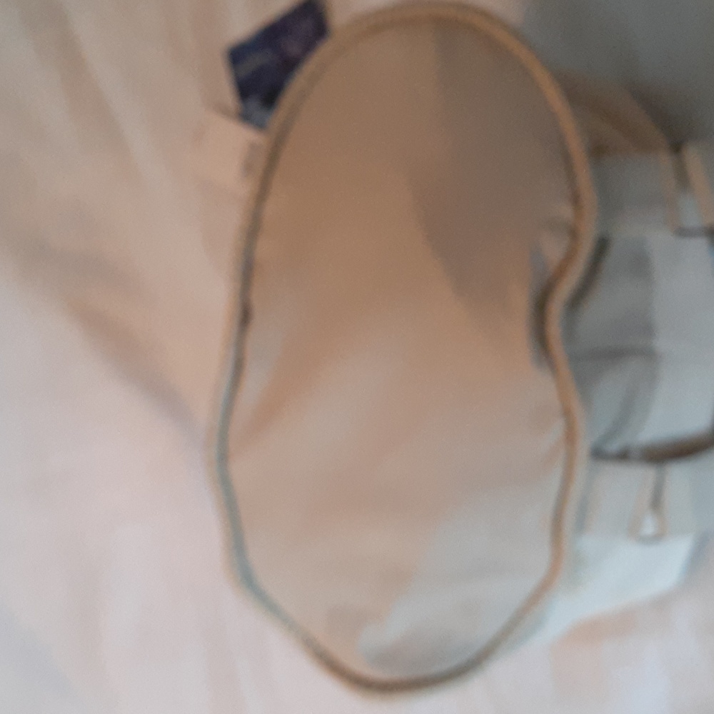 Studio Blue Plush Life light sand color large bucket bag backpack NWT - Picture 3 of 15